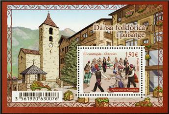n°  F771  - Stamp Andorra Mail