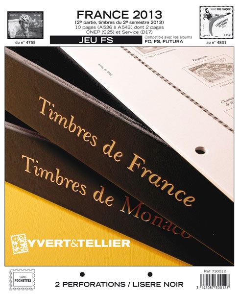 FRANCE FS : 2013 - 2E SEMESTRE (jeux sans pochettes) FRANCE FS : 2013 - 2E SEMESTRE (jeux sans pochettes)