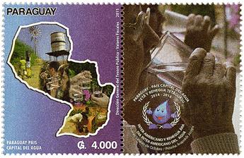 n° 3204 - Timbre PARAGUAY Poste