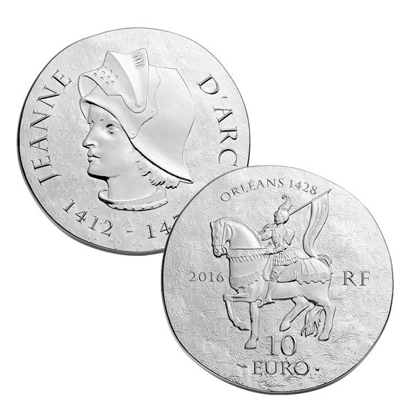 10 EUROS ARGENT - FRANCE - JEANNE D´ARC 10 EUROS ARGENT - FRANCE - JEANNE D´ARC