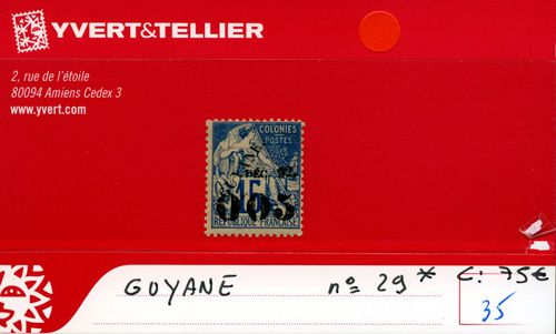 GUYANE - n°29* GUYANE - n°29*