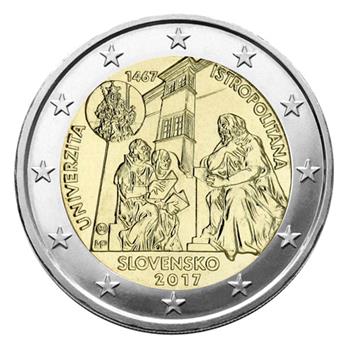 2 EUROS COMEMORATIVAS 2017 : SLOVAKIA