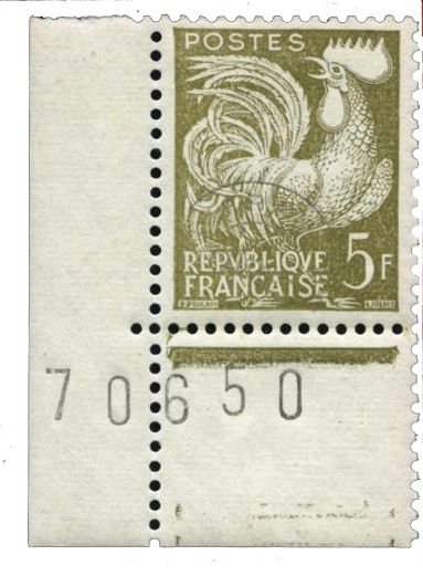 n°107** - Timbre France Préoblitérés n°107** - Timbre France Préoblitérés