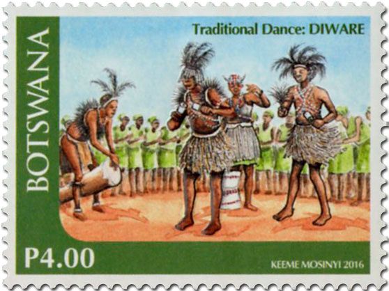 n° 1158 - Timbre BOTSWANA Poste