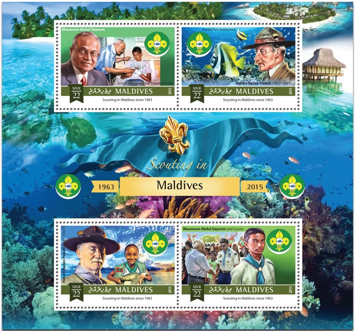 n° 4997 - Timbre MALDIVES Poste n° 4997 - Timbre MALDIVES Poste
