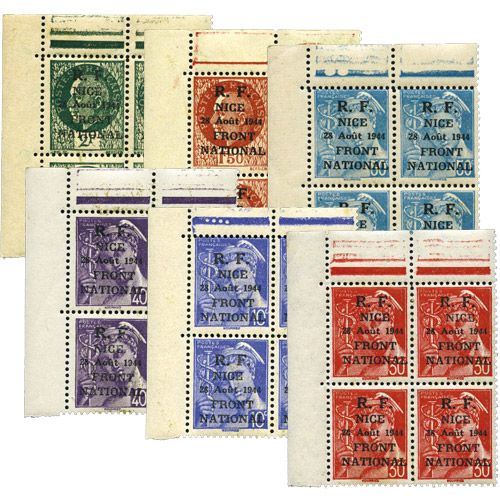n° 1/6** (MAYER) - Timbre France Poste (Bloc) n° 1/6** (MAYER) - Timbre France Poste (Bloc)