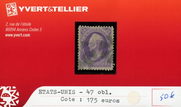 ETATS-UNIS - n°47 obl. ETATS-UNIS - n°47 obl.