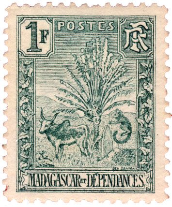 n°75* - Timbre MADAGASCAR Poste n°75* - Timbre MADAGASCAR Poste
