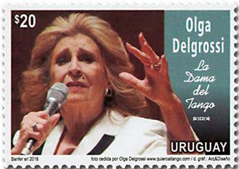 n° 2832 - Timbre URUGUAY Poste