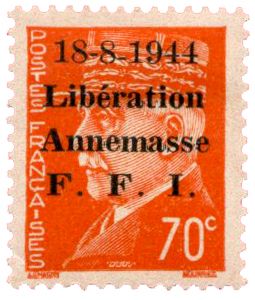 n°21* (MAYER) - Timbre France Libération (Annemasse) n°21* (MAYER) - Timbre France Libération (Annemasse)