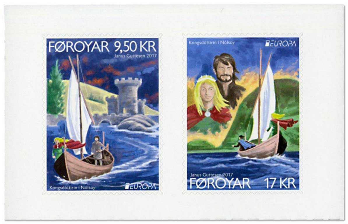 n° 890/891 - Timbre ILE FEROE Poste (EUROPA) n° 890/891 - Timbre ILE FEROE Poste (EUROPA)