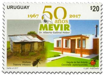 n° 2847 - Timbre URUGUAY Poste