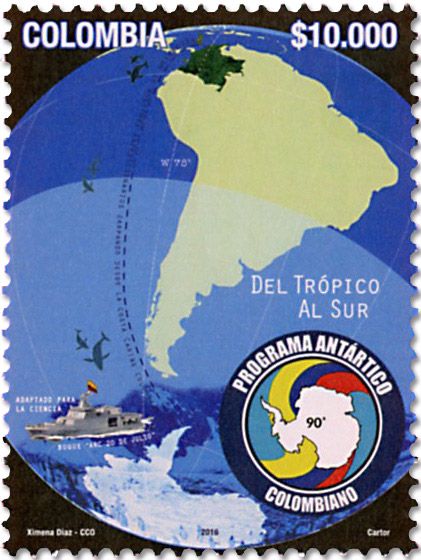 n° 1804 - Timbre COLOMBIE Poste n° 1804 - Timbre COLOMBIE Poste