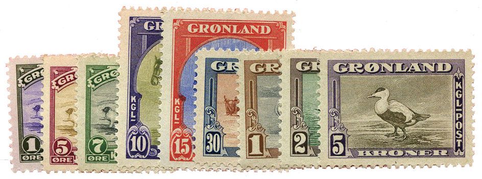 n°10/18** - Timbre GROENLAND Poste n°10/18** - Timbre GROENLAND Poste