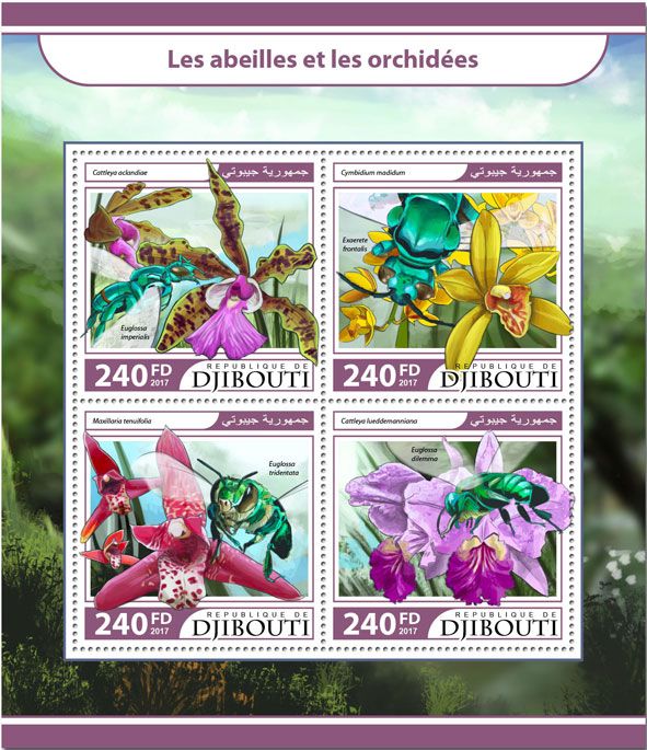 n° 1592/1595 - Timbre DJIBOUTI Poste n° 1592/1595 - Timbre DJIBOUTI Poste