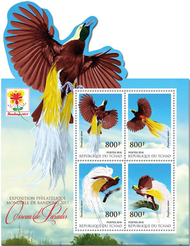 n° 2079/2082 - Timbre TCHAD Poste n° 2079/2082 - Timbre TCHAD Poste