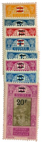 n°99/106* - Timbre GUINEE Poste n°99/106* - Timbre GUINEE Poste