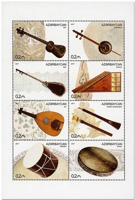 n° 1027/1034 - Timbre AZERBAIDJAN Poste n° 1027/1034 - Timbre AZERBAIDJAN Poste