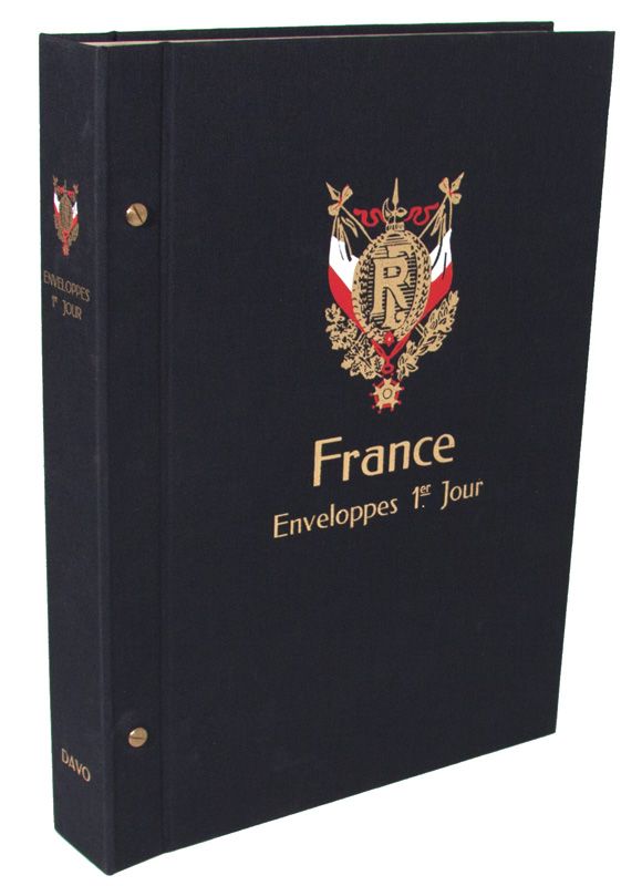 RELIURE DAVO FRANCE ENVELOPPES 1ER JOUR RELIURE DAVO FRANCE ENVELOPPES 1ER JOUR
