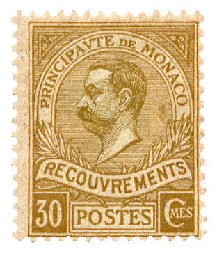 n°10* - Timbre MONACO Taxe n°10* - Timbre MONACO Taxe