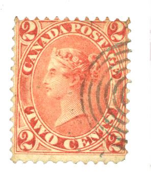 n°13 obl. - Timbre CANADA Poste n°13 obl. - Timbre CANADA Poste