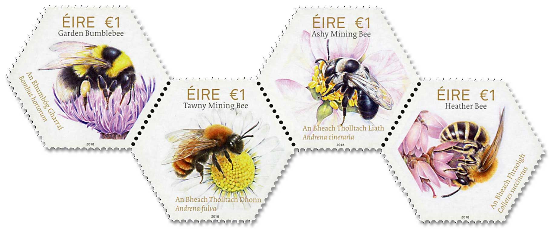 n° 2248/2251 - Timbre IRLANDE Poste n° 2248/2251 - Timbre IRLANDE Poste