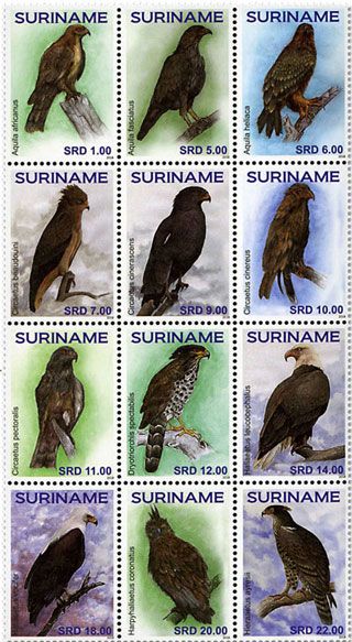 n° 2785/2796 - Timbre SURINAM Poste n° 2785/2796 - Timbre SURINAM Poste