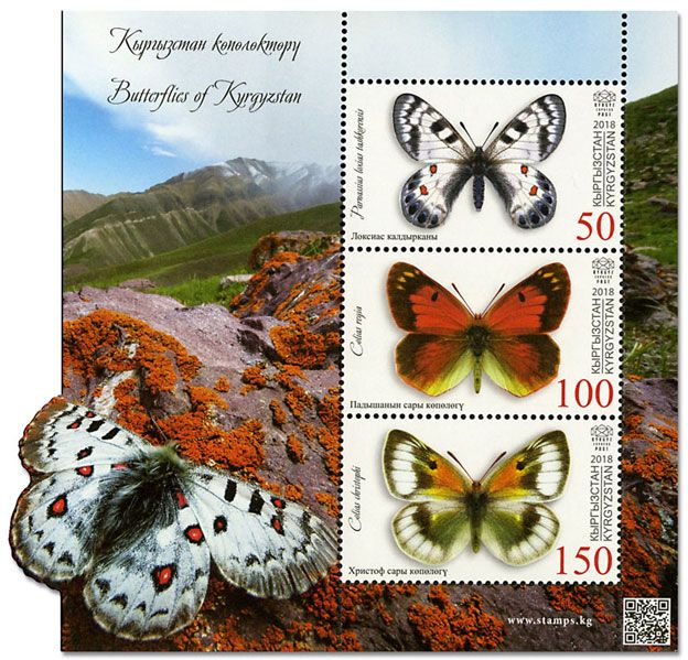 n° 26 - Timbre KIRGHIZISTAN (Kyrgyz Express Post) Blocs et feuillets n° 26 - Timbre KIRGHIZISTAN (Kyrgyz Express Post) Blocs et feuillets