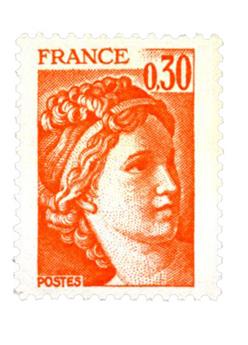 n° 1968a -  Selo França Correios