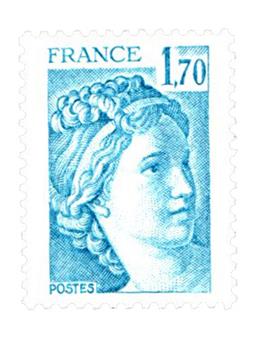 n.o 1976a -  Sello Francia Correos