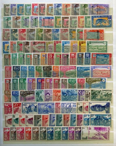 CAMEROUN : Collection 1916/1955 **/*/obl. CAMEROUN : Collection 1916/1955 **/*/obl.