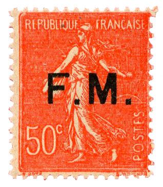 n°6c** - Timbre FRANCE Franchise Militaire n°6c** - Timbre FRANCE Franchise Militaire