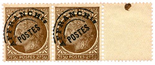 n°93a** - Timbre FRANCE Préoblitérés n°93a** - Timbre FRANCE Préoblitérés