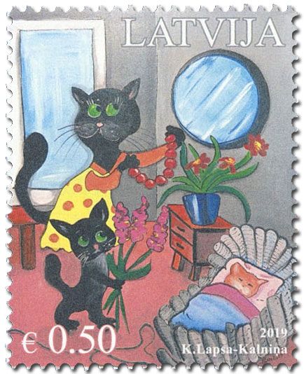 n° 1046 - Timbre LETTONIE Poste n° 1046 - Timbre LETTONIE Poste
