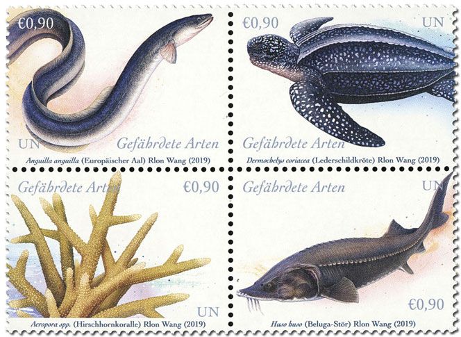 n° 1027/1030 - Timbre ONU VIENNE Poste n° 1027/1030 - Timbre ONU VIENNE Poste