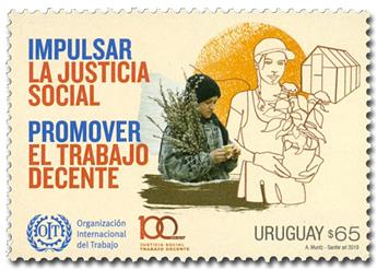 n° 2943 - Timbre URUGUAY Poste
