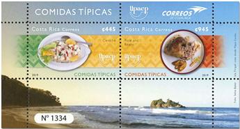 n° 1004/1005 - Timbre COSTA RICA Poste