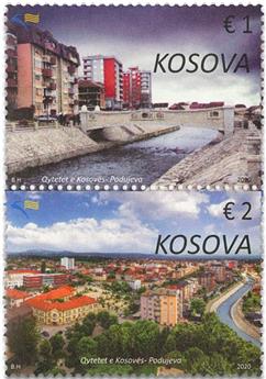 n° 340/341 - Timbre KOSOVO Poste