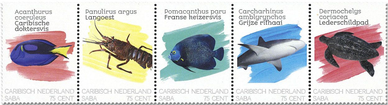 n° 98/102 - Timbre SABA Poste n° 98/102 - Timbre SABA Poste