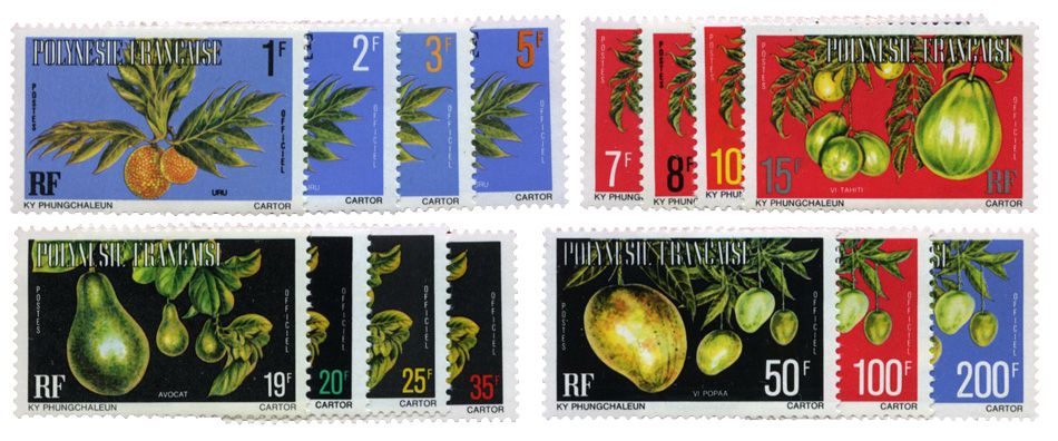 n°1/15B** - Timbre POLYNESIE Service n°1/15B** - Timbre POLYNESIE Service