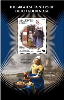 n° 1271 - Timbre MALDIVES Blocs et feuillets