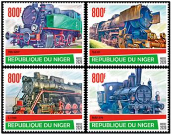 n° F5735/5738 - Timbre NIGER Poste