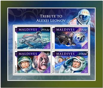 n° 7245/7248  - Timbre MALDIVES Poste