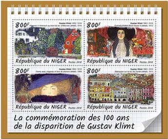 n° 4693/4696 - Timbre NIGER Poste