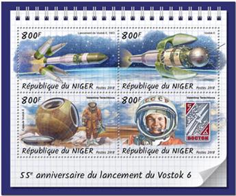 n° 4713/4716 - Timbre NIGER Poste