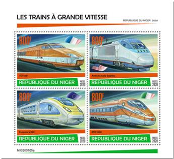 n° 5739/5742  - Timbre NIGER Poste