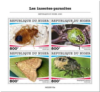 n° 5779/5782  - Timbre NIGER Poste