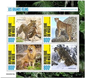 n° 5917/5920  - Timbre NIGER Poste