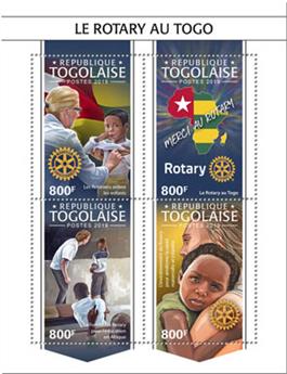 n° 7307/7310 - Timbre TOGO Poste
