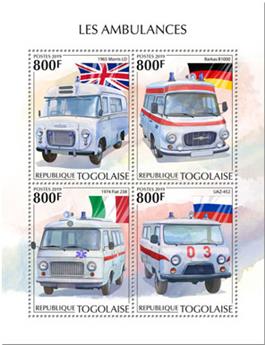 n° 7330/7333 - Timbre TOGO Poste